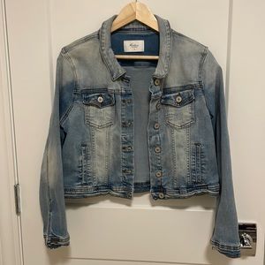 KanCan distressed jean jacket